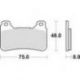 TRW Lucas, brzdové desky KH390 Sinter Street Honda CBR 600 RR 05-16, CBR 1000 FIREBLADE 04-16, přední