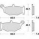 TRW Lucas, brzdové desky KH419 Sinter Street Suzuki GSR / GSXR 600 06-10, GSXR 750 06-10, DL 1000 14-, B-KING 1300 07-10, GSX
