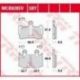 TRW Lucas, brzdové desky KH499/4 Sinter Street Honda VFR 1200 10-16, přední