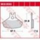 TRW Lucas, brzdové desky KH468 Sinter Offroad, CAN-AM DS. 450 08-15, přední