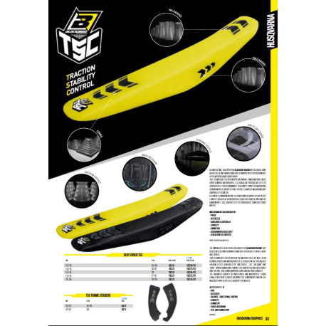 BLACKBIRD POKROWIEC/POSZYCIE NA SIEDZENIE (TSC) HUSQVARNA FC/TC '16-'18