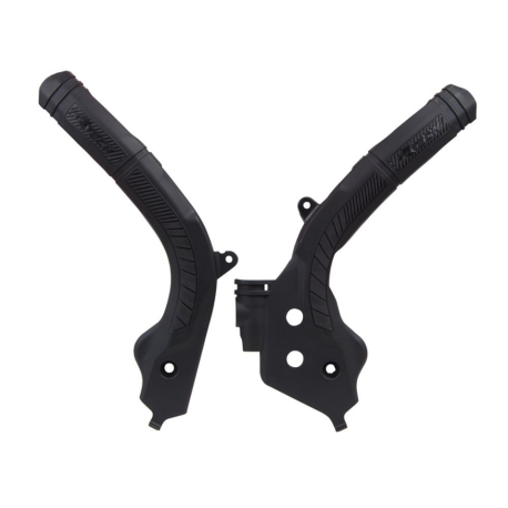 RACETECH OSŁONY RAMY (KOMPLET) BI-MATERIAL SUPER GRIP KTM SX 125/150 '16-18