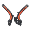 RACETECH OSŁONY RAMY (KOMPLET) BI-MATERIAL SUPER GRIP KTM SX 125/150 '16-18