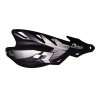 RACETECH OSŁONY RĄK (HANDBARY) RAPTOR KOLOR CZARNY (Z MOCOWANIAMI NA KIEROWNICĘ 22