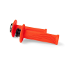 RACETECH MANETKI R20 LOCK-ON (22+25MM) KOLOR SZARY + 8 ADAPTERÓW ROLGAZU