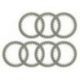 Nachman, spojkové plechy Yamaha YZF400 98,WR400F 98-01,XT600 84-02,TT600R/RE/S/N 83-09 (134,0X100,3X1,2X27T)-7X (PS