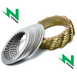 NEWFREN TARCZE SPRZĘGŁOWE Z PRZEKŁADKAMI KAWASAKI KX 250 (92-08)