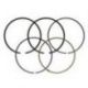 Namura, pístní kroužky, Kawasaki KVF650 (02-13)(+0,50mm) (80,50mm)