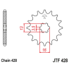 JT 2021/12 ZĘBATKA PRZEDNIA 428 13 SUZUKI DR-Z 50 '19-21'