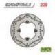 NG, zadní brzdový kotouč, Honda XL 600/650/700V TRANSALP 91-'99, CB 500 93-03, CB750 92-95 (240X105X5) (4X10,5mm)