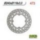 NG, přední brzdový kotouč, Honda CR 125/250/500 '84-'94, XR 250/400/600R (240x118x3) (4X6,5mm)