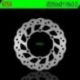 NG, přední brzdový kotouč, Suzuki RM/RMZ 250/DRZ, Yamaha YZ/YZF/WR 02-19 (250X118X3) (6X6,5mm) WAVE - nahrazuje NG854