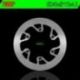 NG, zadní brzdový kotouč, Yamaha YZ 125/250 (02-18), YZF/WRF (02-18) (plný) (245X115X4)(6X6,5mm)