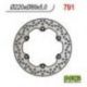 NG, zadní brzdový kotouč, Suzuki GSXR/ SV/ TL (220x89x5) (5X10,5mm)
