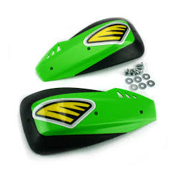 CYCRA ZAMIENNE PLASTIKOWE OSŁONY DO HANDBARÓW MODEL SERIES ONE KOLOR ZIELONY FLUO (ŚRUBY W ZESTAWIE)