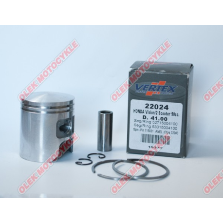 VERTEX TŁOK HONDA KYMCO (PIERŚCIENIE 53015004150 X 1