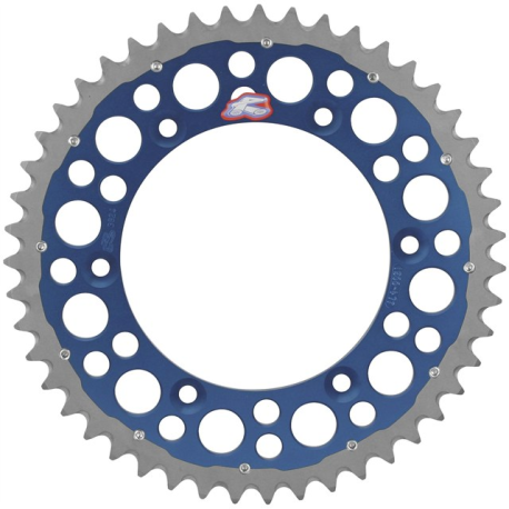 RENTHAL ZĘBATKA TYLNA TWINRING 899 52 (STALOWO-ALUMINIOWA) KOLOR NIEBIESKI KTM/HUSQVARNA/HUSABERG (JTR897