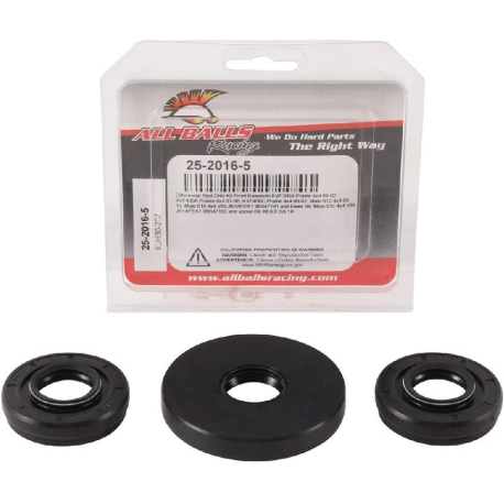 ALL BALLS USZCZELNIACZE DYFERENCJAŁU PRZEDNIEGO KAWASAKI KVF300A PRAIRIE 4X4 99-02