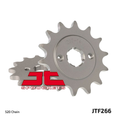 JT ZĘBATKA PRZEDNIA 266 13 HONDA CR 125 '79-'85 (JTF266.13)* (ŁAŃC. 520)