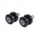 Oxford, rolny do kyvky Bobbins M8 (BOBBINS 1.0) černá barva, určeno pro Yamaha R6 / R1, FZ8 (původní kód:OF729)