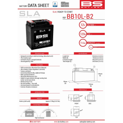 BS AKUMULATOR BB10L-B2 (FA) (YB10L-B2