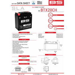 BS AKUMULATOR BTX20CH (FA) (YTX20CH-BS