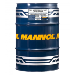MANNOL OLEJ SILNIKOWY 4T MOTORBIKE 10W40 60L ESTER + MA2 SYNTETYK (7812) (API SL) - 1 BECZKA 60 L