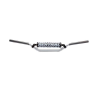 RENTHAL KIEROWNICA 7/8 CALA (22MM) MX MINI HANDLEBAR SILVER/GREY KAWASAKI KX 65 02-16 PADDED KOLOR SREBRNY/SZARY Z GĄBKA