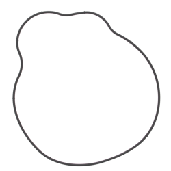 WINDEROSA (VERTEX) USZCZELKA POKRYWY ALTERNATORA POLARIS RANGER 4X4 700 05-09