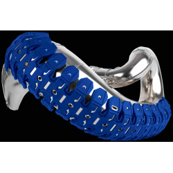 Polisport, chránič výfukového kolena ARMADILLO PIPE GUARD, modrá barva