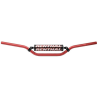RENTHAL KIEROWNICA 7/8 CALA (22MM) MX HANDLEBAR RED RC PADDED KOLOR CZERWONY Z GĄBKĄ