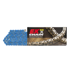 EK ŁAŃCUCH EK520MVXZ2 120 QX-RING KOLOR NIEBIESKI (DO 1000CCM) (40