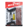 BIKETEC ZESTAW NAPRAWCZY DO PRZEBITYCH OPON BEZDĘTKOWYCH (SZNURKI) KOMPLET