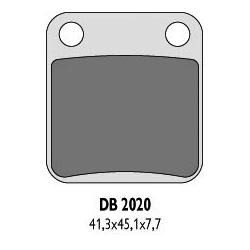 DELTA BRAKING KLOCKI HAMULCOWE KH54 - ZASTĘPUJĄ DB2020MX-D ORAZ DB2020QD-D