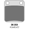 DELTA BRAKING KLOCKI HAMULCOWE KH54 - ZASTĘPUJĄ DB2020MX-D ORAZ DB2020QD-D
