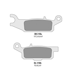 DELTA BRAKING KLOCKI HAMULCOWE KH446 YAMAHA YFM 550 GRIZZLY '11-14
