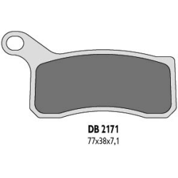 DELTA BRAKING KLOCKI HAMULCOWE KH462 KTM QUAD - ZASTĘPUJĄ DB2171MX-D ORAZ DB2171QD-D