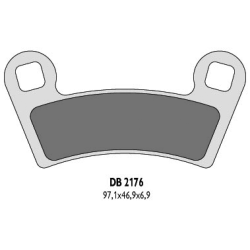 DELTA BRAKING KLOCKI HAMULCOWE KH456 POLARIS - ZASTĘPUJĄ DB2176MX-D ORAZ DB2176QD-D
