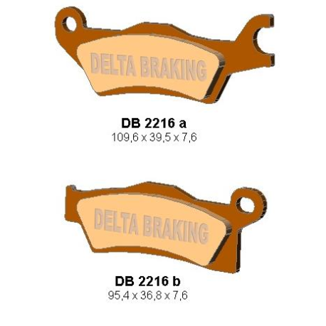 DELTA BRAKING KLOCKI HAMULCOWE KH618 CAN-AM OUTLANDER 800/1000 '12