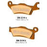 DELTA BRAKING KLOCKI HAMULCOWE KH618 CAN-AM OUTLANDER 800/1000 '12