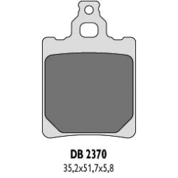 DELTA BRAKING KLOCKI HAMULCOWE KH60 KH337 KTM SX60/65`00-03 - ZASTĘPUJĄ DB2370MX-D ORAZ DB2370QD-D