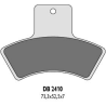 DELTA BRAKING KLOCKI HAMULCOWE KH270 QUADZILLA - ZASTĘPUJĄ DB2410MX-D ORAZ DB2410QD-D