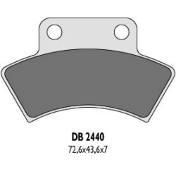 DELTA BRAKING KLOCKI HAMULCOWE KH232 QUADZILLA