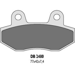 DELTA BRAKING KLOCKI HAMULCOWE KH86 - ZASTĘPUJĄ DB2480MX-D ORAZ DB2480QD-D