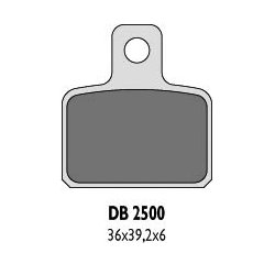 DELTA BRAKING KLOCKI HAMULCOWE KH351 - ZASTĘPUJĄ DB2500MX-D I DB2500QD-D