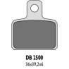 DELTA BRAKING KLOCKI HAMULCOWE KH351 - ZASTĘPUJĄ DB2500MX-D I DB2500QD-D