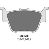 DELTA BRAKING KLOCKI HAMULCOWE KH373 HONDA TRX TYŁ - ZASTĘPUJĄ DB2580MX-D ORAZ DB2580QD-D