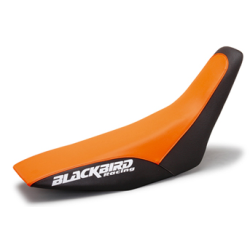 BLACKBIRD POKROWIEC/POSZYCIE NA SIEDZENIE KTM 4T '93-'99 KOLOR CZARNY/POMARAŃCZOWY TRADITIONAL (17)