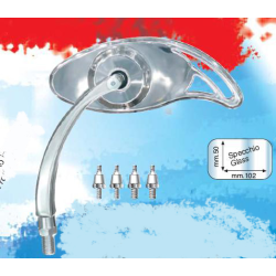 FAR LUSTERKO UNIWERSALNE PRAWE ALUMINIOWE