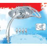 FAR LUSTERKO UNIWERSALNE PRAWE ALUMINIOWE